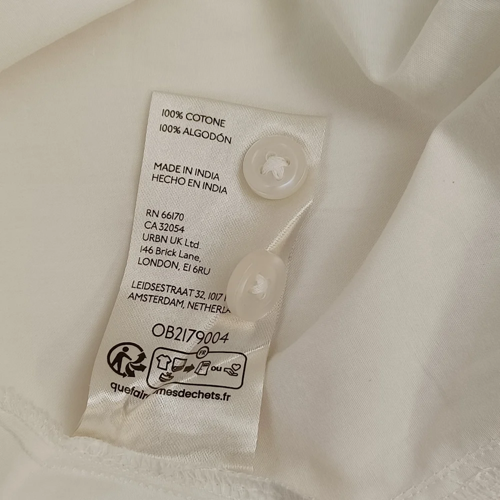 Maeve The Bennet Buttondown Shirt Size XS Women Preppy Swan Novelty Cotton - Picture 16 of 16